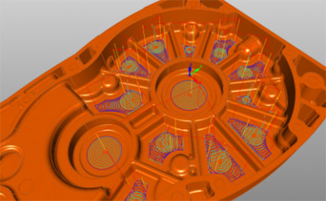 ポリゴン/サーフェス/ソリッドに対応<br>コストパフォーマンスに優れた多機能型3D-CAMソフトウェア